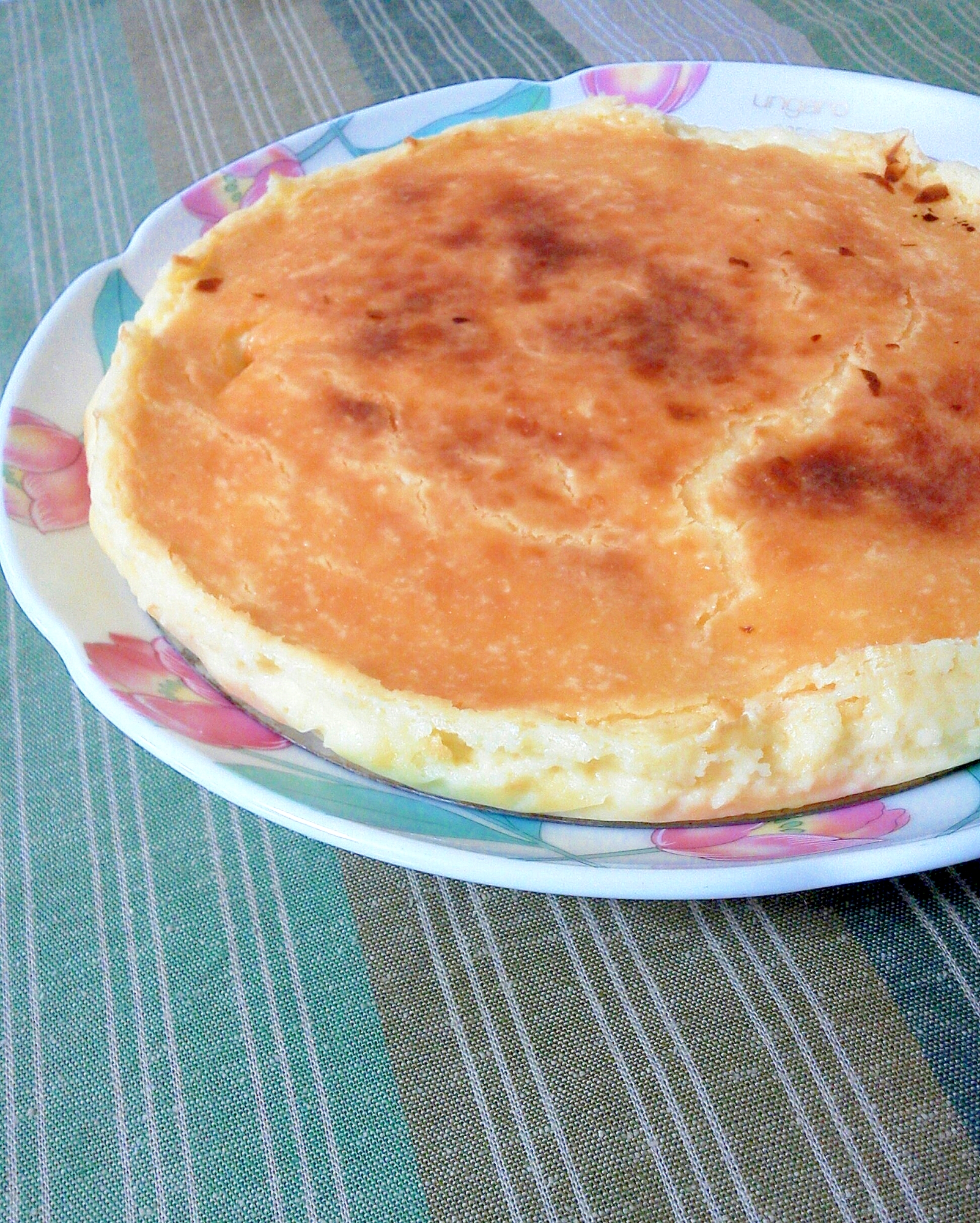 卵なしで 濃厚 ベイクドチーズケーキ レシピ 作り方 By Popnpoon 楽天レシピ