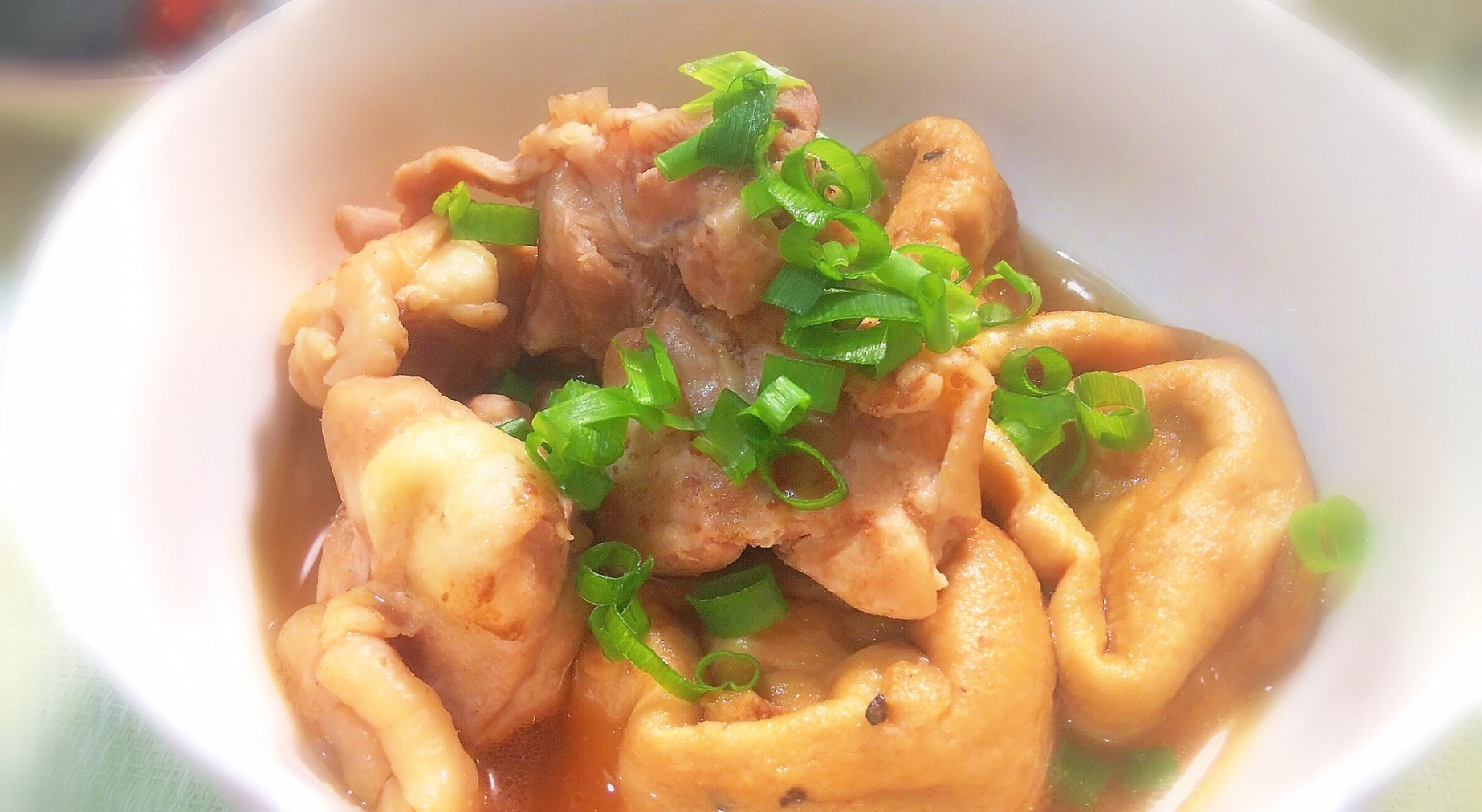 定番和食♡じゅわ〜と染みる♡がんもと鶏もも肉の煮物