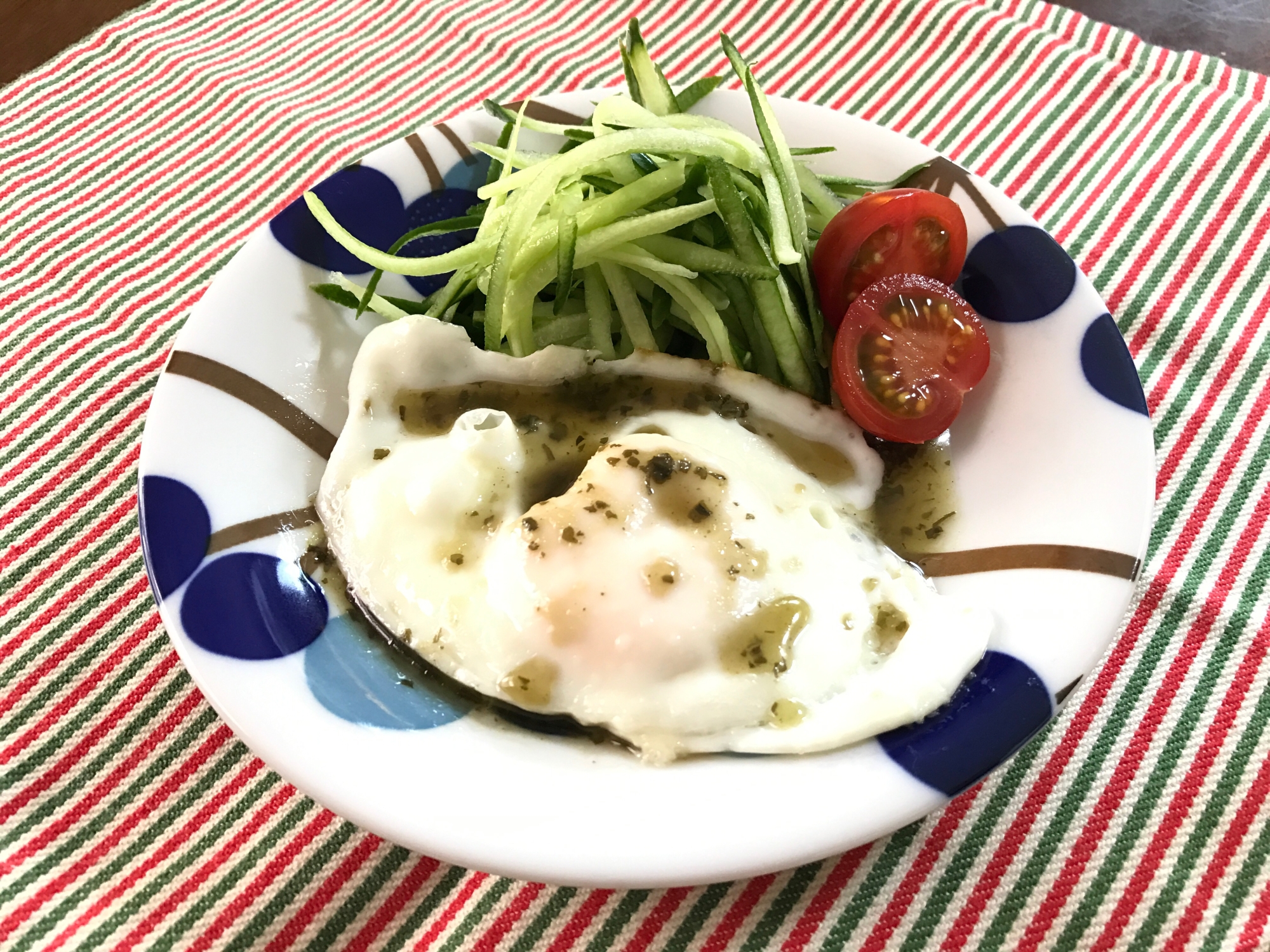 目玉焼き☆パクチー味