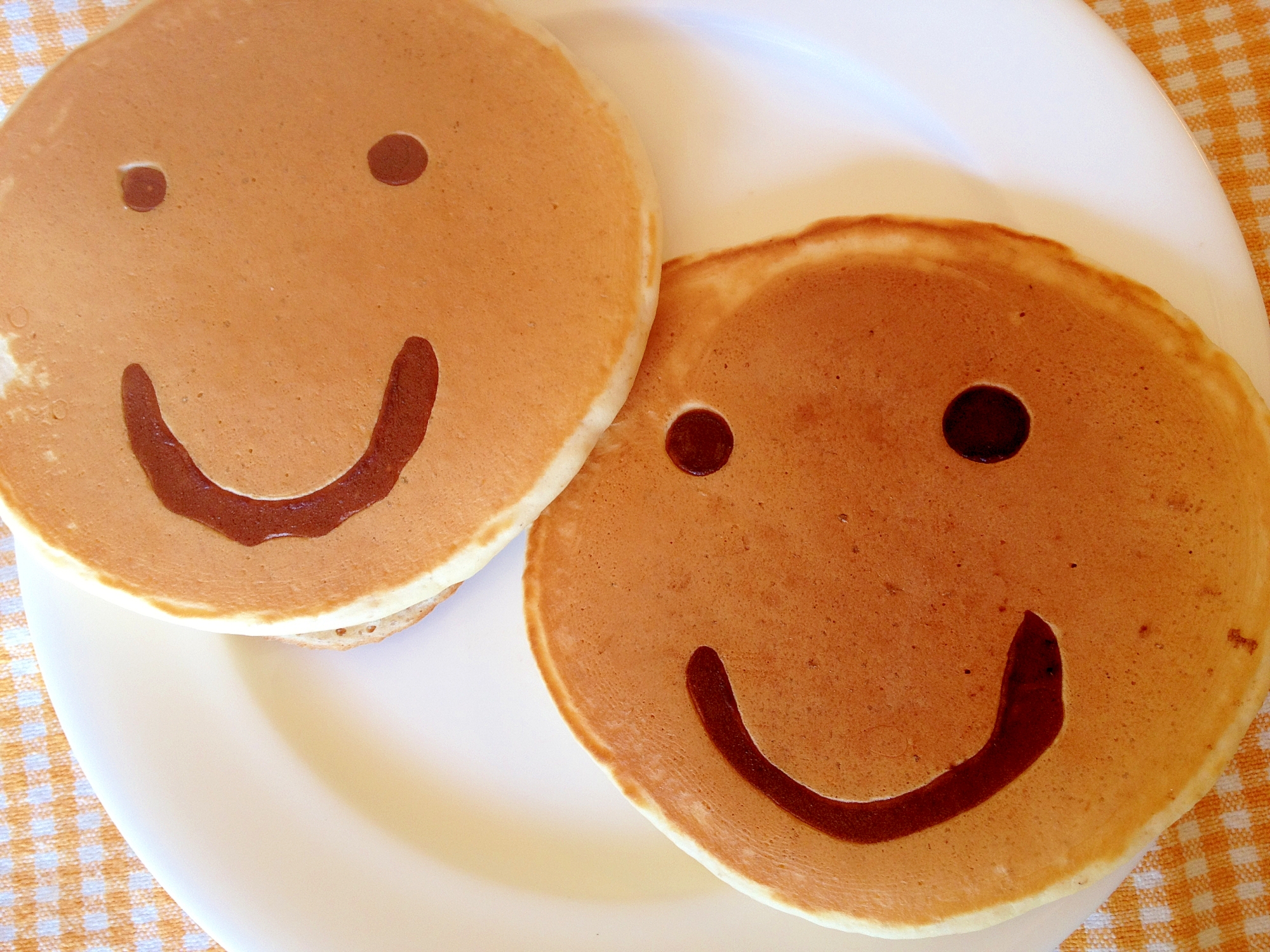 子供が喜ぶ スマイルパンケーキ レシピ 作り方 By ななじまる 楽天レシピ 子供が喜ぶ スマイルパンケーキ レシピ 作り方 By ななじまる 楽天レシピ