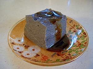 黒すりごま豆腐