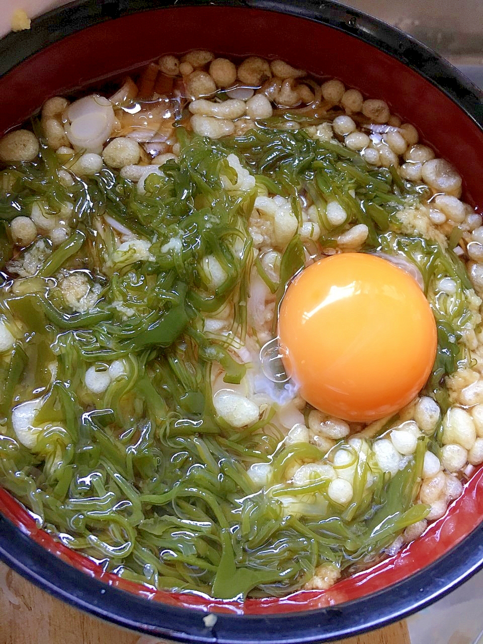 めかぶと梅のさっぱり素麺