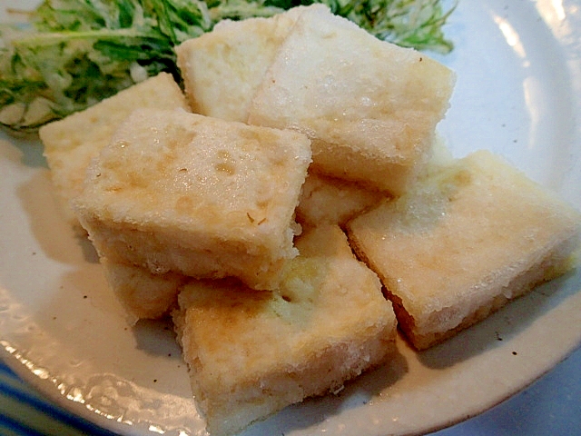 ❤木綿豆腐のカラッと揚げ❤