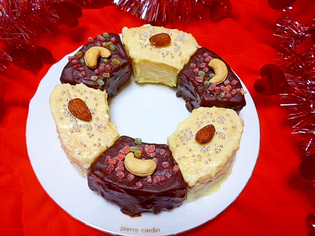 簡単 バウムでクリスマスケーキ レシピ 作り方 By あ ちゃん 楽天レシピ 簡単 バウムでクリスマスケーキ レシピ 作り方 By あ ちゃん 楽天レシピ