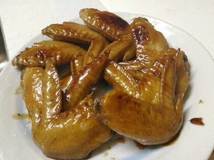 鶏手羽元の甘辛マーマレード煮