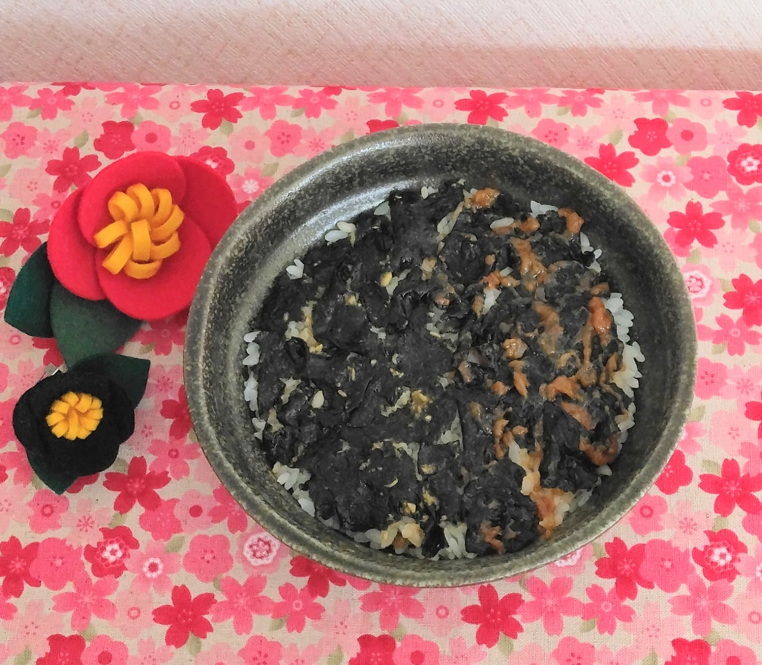 NEW和食✨わさび&梅干しのW海苔弁※超低カロリー