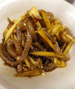 ごぼうつきこんマイタケの炒め煮 レシピ 作り方 By Leopoo 楽天レシピ