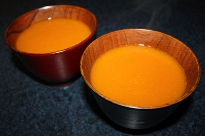 簡単かぼちゃのスープ