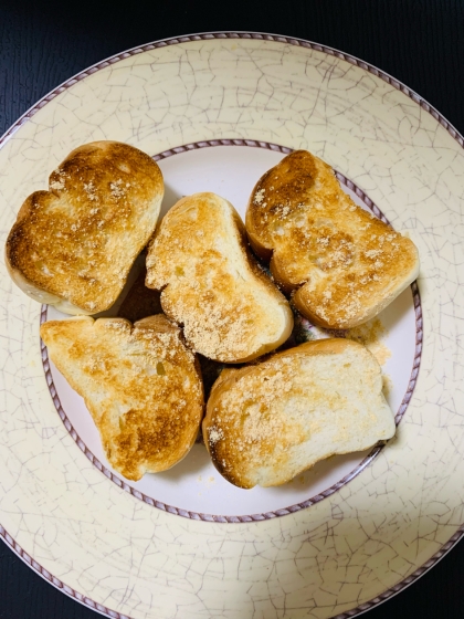 ほっこり♡アーモンドきな粉まぶしのパン