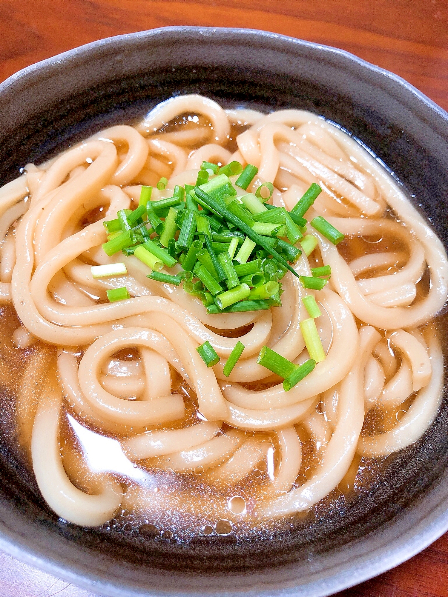 ★ホットクックレシピ★〆に！黒酢の酸っぱうどん