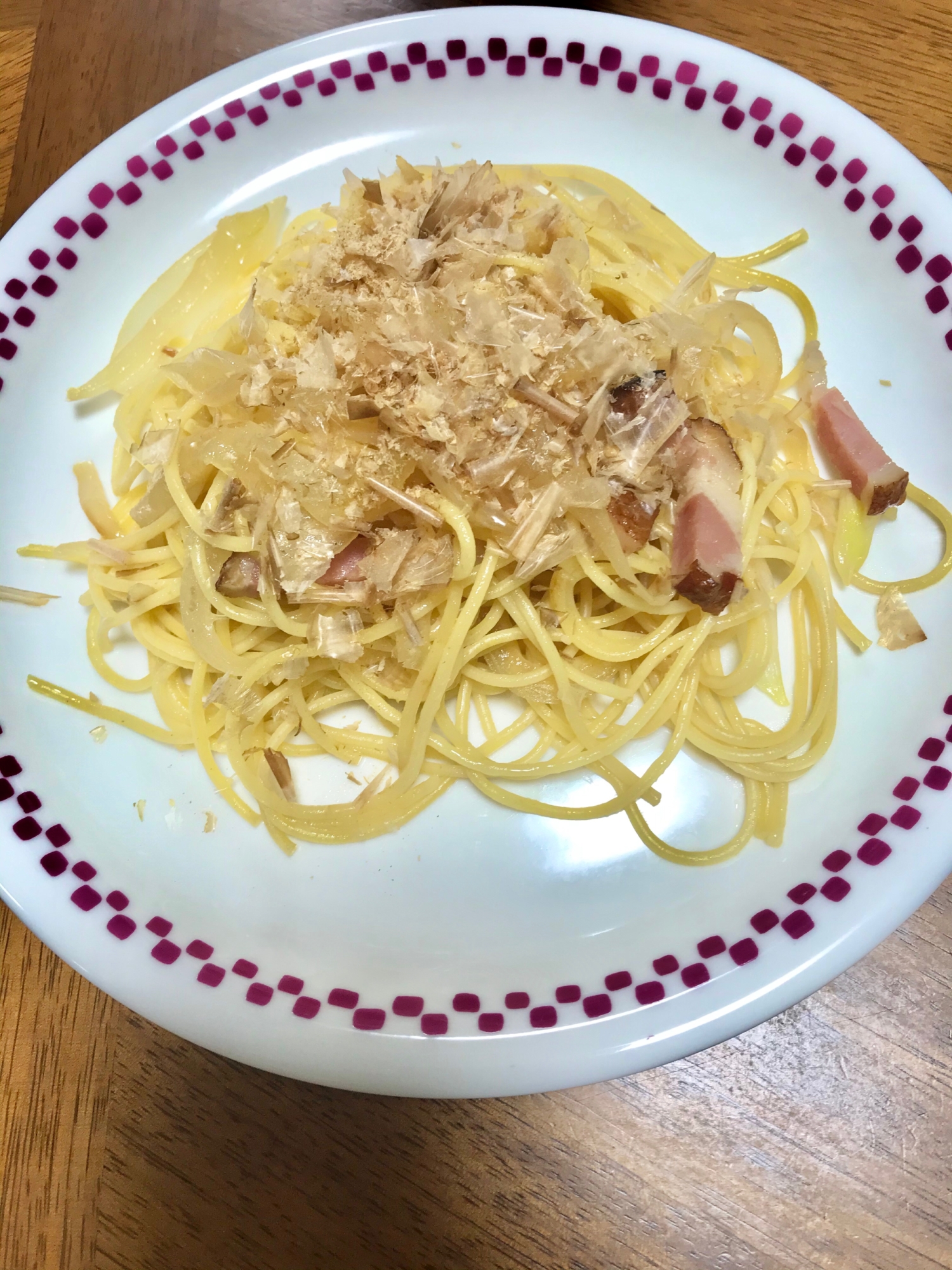 めんつゆで簡単☆うまうまパスタ