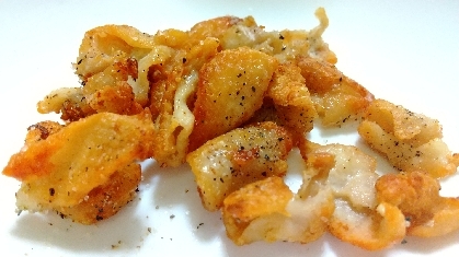 簡単おいしい！カリカリ鶏皮スナック