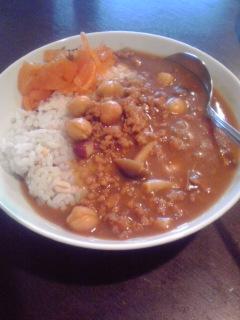 ミックスビーンズとひき肉のマイルド カレーライス レシピ 作り方 By Tiktiktak 楽天レシピ