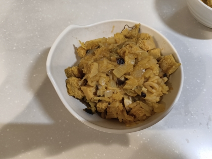 ドライドライカレー【高野豆腐＆切干大根】