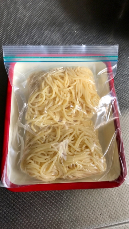スパゲッティ♡冷凍☆保存の仕方です～♪