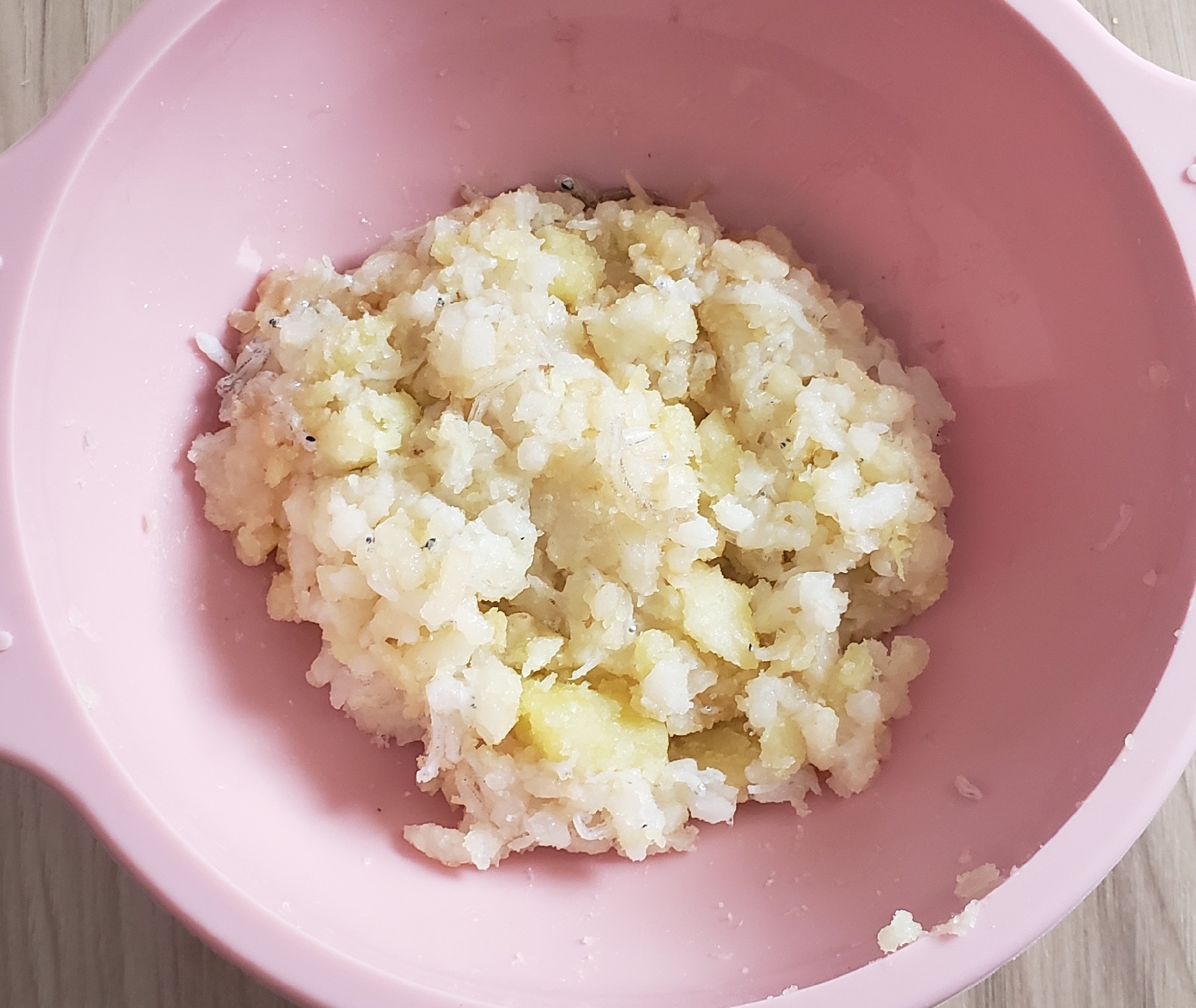 しらすとじゃが芋の軟飯