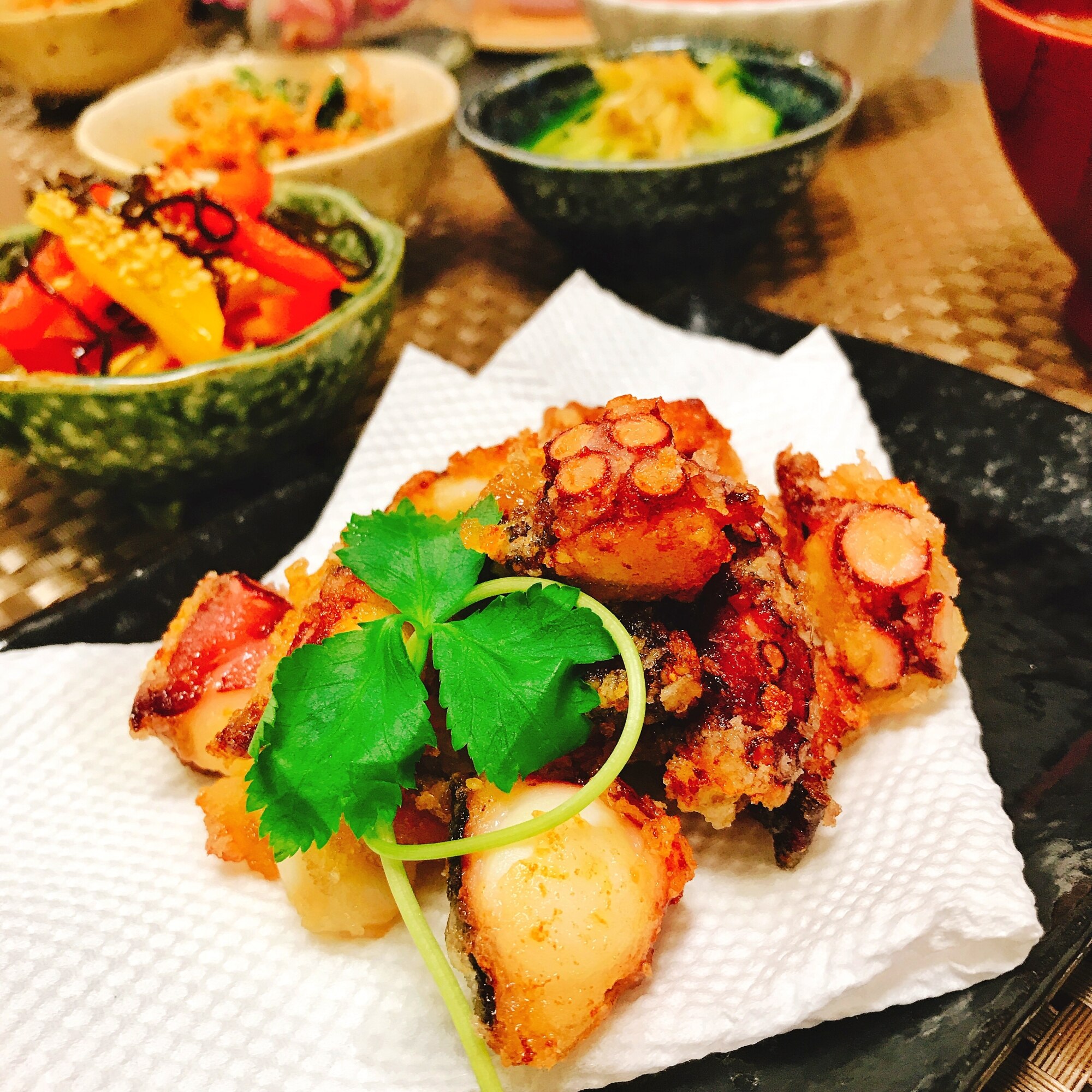 居酒屋風 タコの唐揚げ レシピ 作り方 By Yayo W L 楽天レシピ