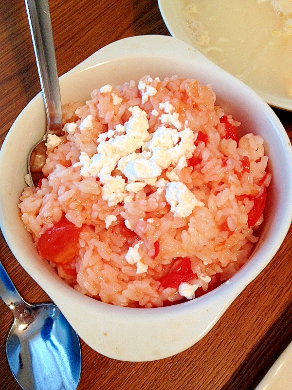 離乳食にも トマトとカッテージチーズのリゾット レシピ 作り方 By みゅうしろ 楽天レシピ 離乳食にも トマトとカッテージチーズのリゾット レシピ 作り方 By みゅうしろ 楽天レシピ