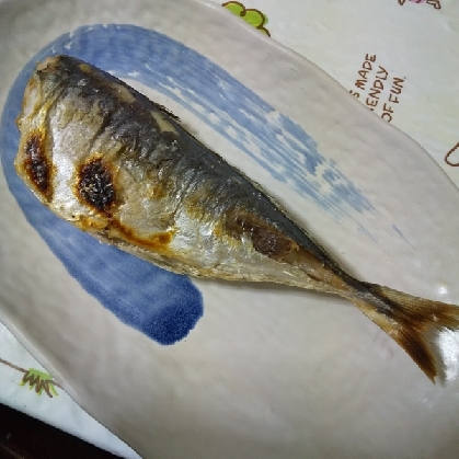 アジの塩焼き★グリルでカラッと。