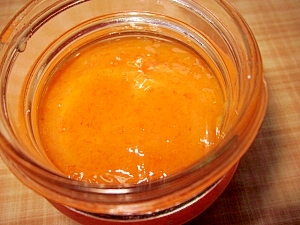 熟柿の救済 柿ジャム レシピ 作り方 By アルプスの乙女 楽天レシピ