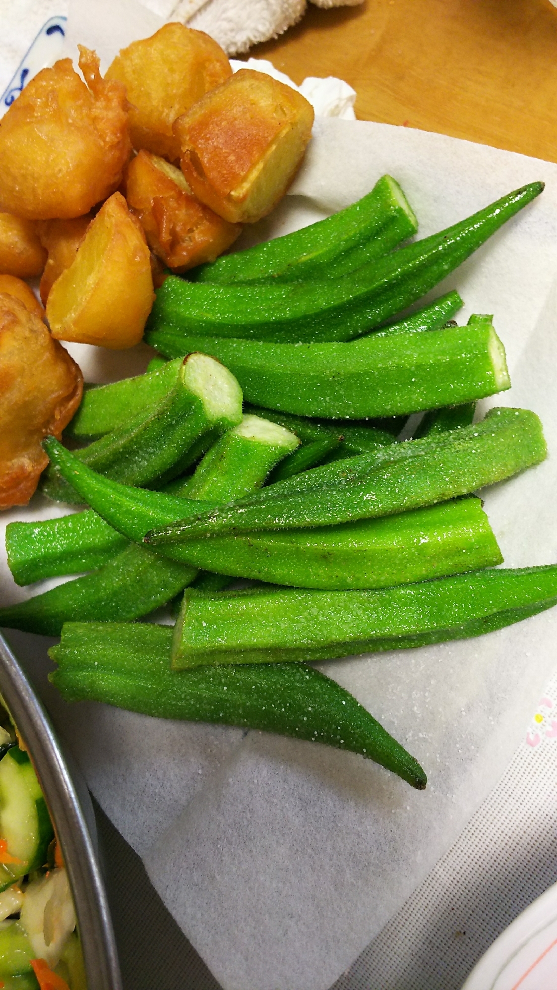 オクラの素揚げ レシピ 作り方 By 4045g 楽天レシピ オクラの素揚げ レシピ 作り方 By 4045g 楽天レシピ