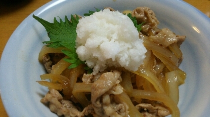 大根おろしでさっぱり♪おろし豚丼