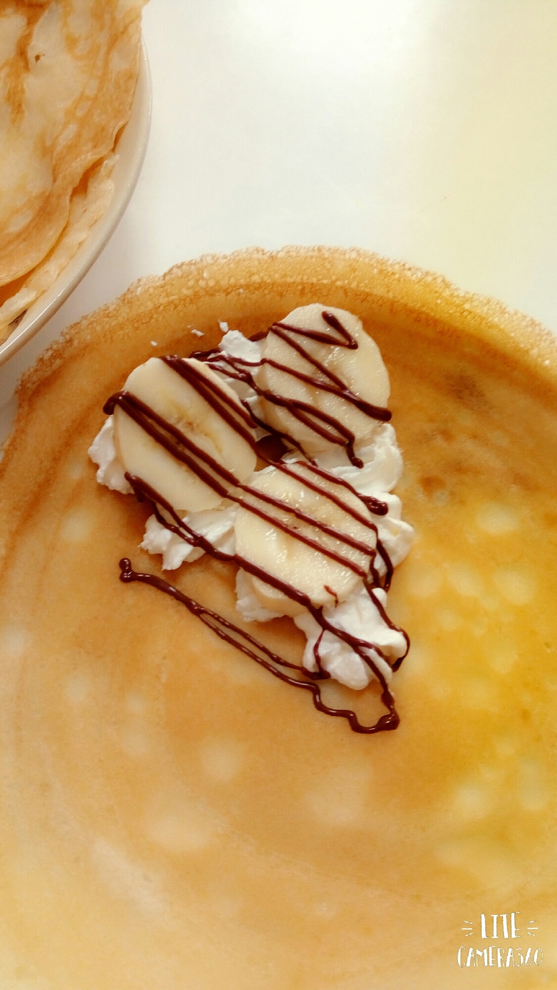 簡単もちもちクレープ生地♫(4枚分)