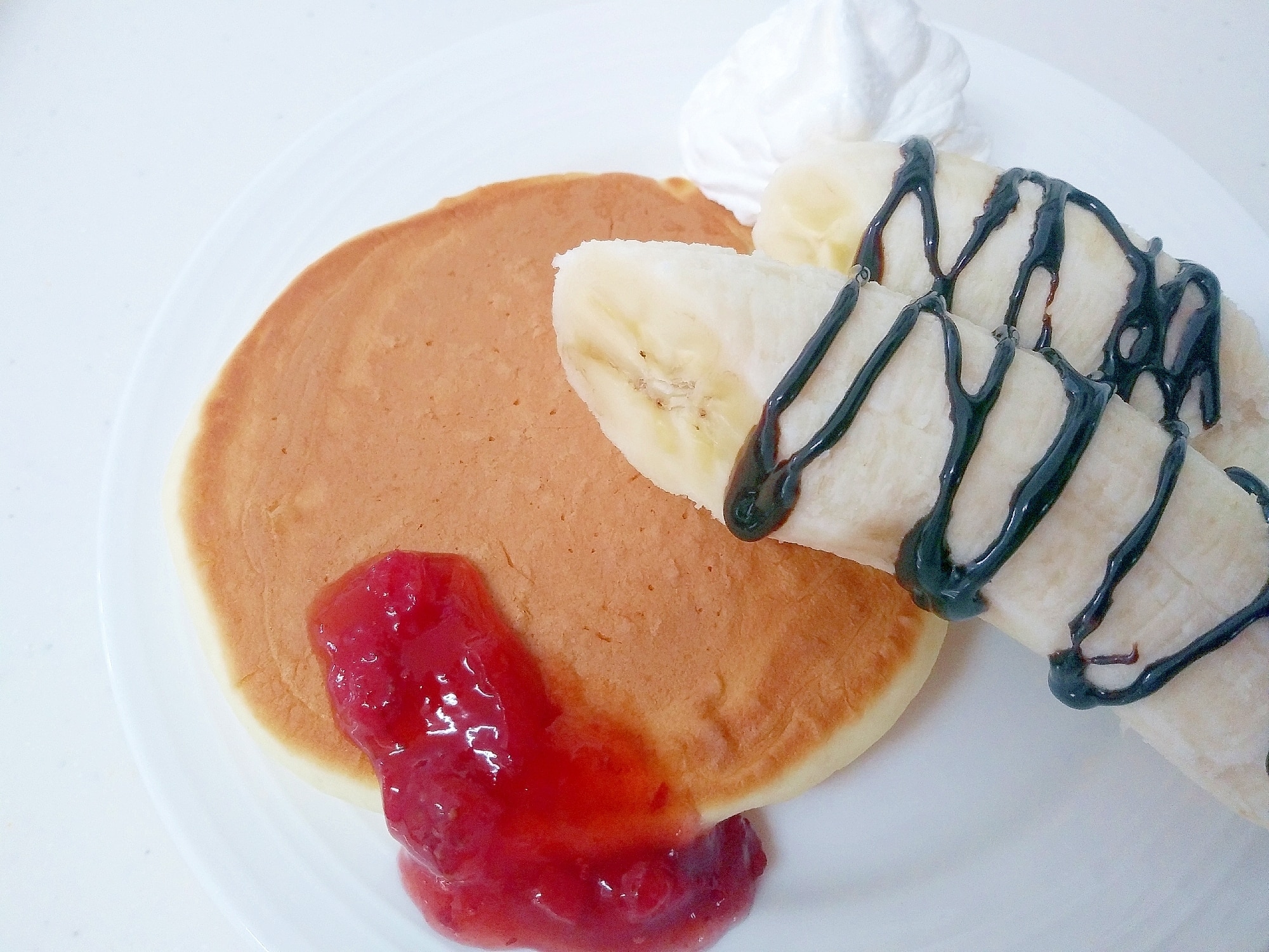 アクセサリー 【展示のみ】 3種類のパンケーキ チョコバナナ いちご