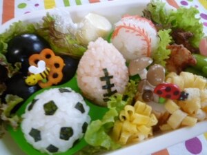 キャラ弁 ボール 野球 サッカー ラグビー レシピ 作り方 By ぷくよし 楽天レシピ