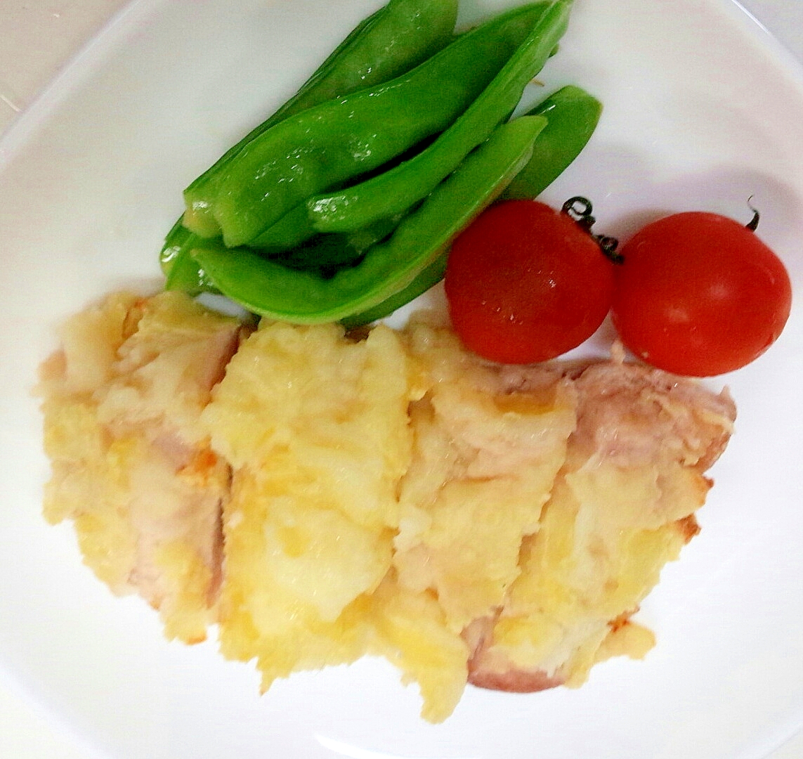 鶏肉のポテト焼き