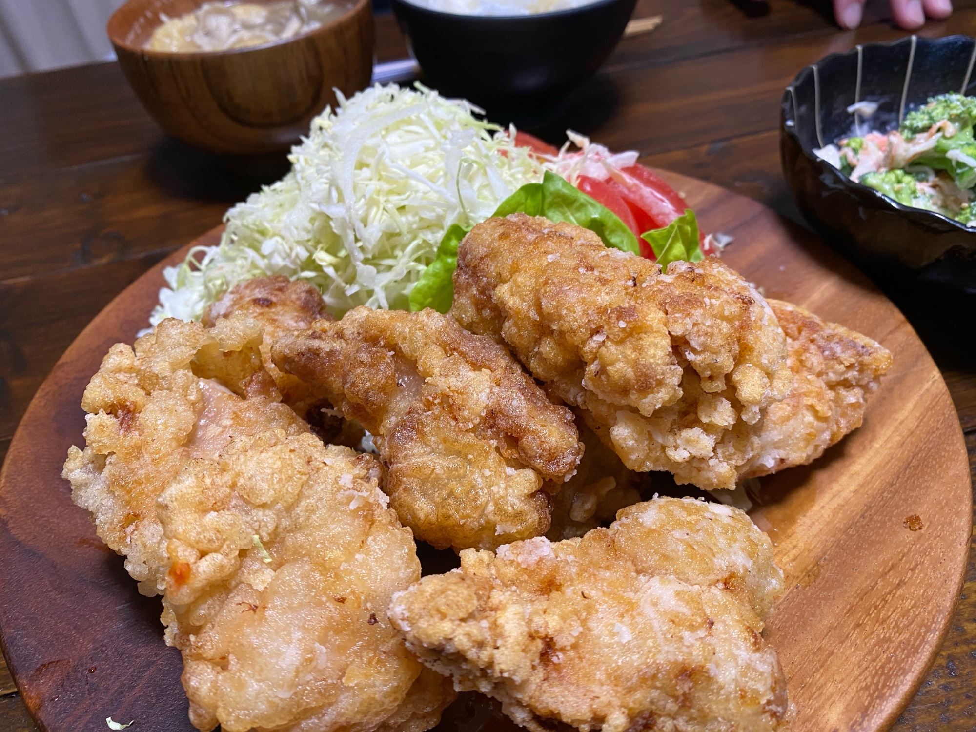 鶏胸肉でジューシー唐揚げ