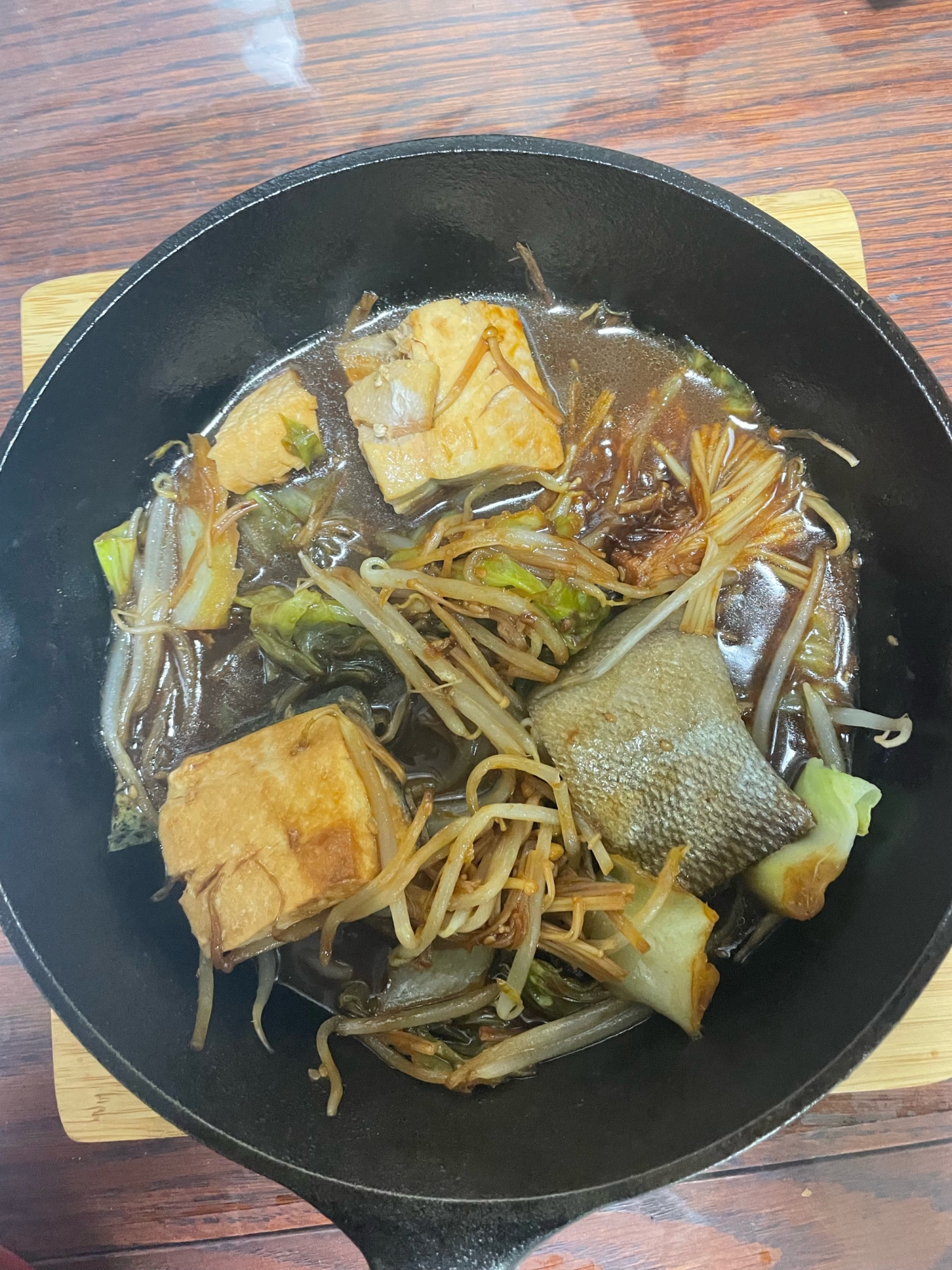鮭のちゃんちゃん焼き つけてみそかけてみそ味