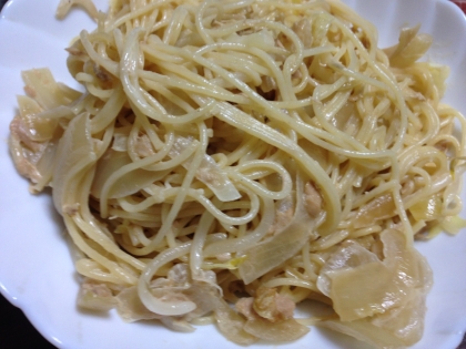 混ぜるだけのツナパスタ