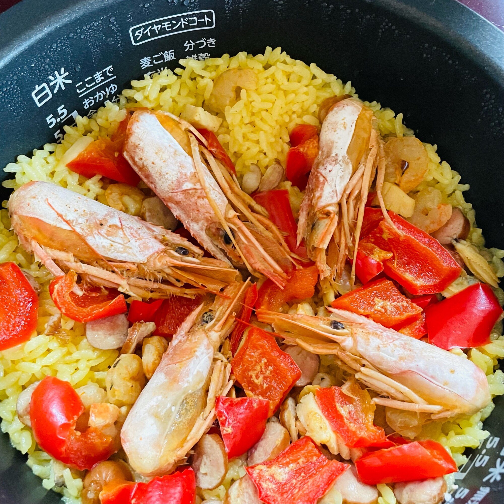炊飯 器 パエリア