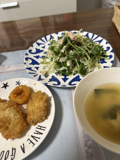 三つ葉とツナのサラダ☆冷酒に合います☆