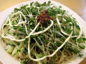 野菜を食べる！冷やし中華