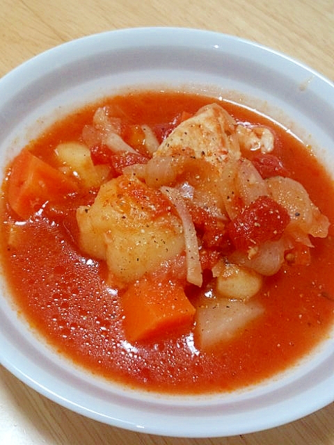 圧力鍋で 鶏肉のガーリックトマト煮 レシピ 作り方 By Reing 楽天レシピ 圧力鍋で 鶏肉のガーリックトマト煮 レシピ 作り方 By Reing 楽天レシピ