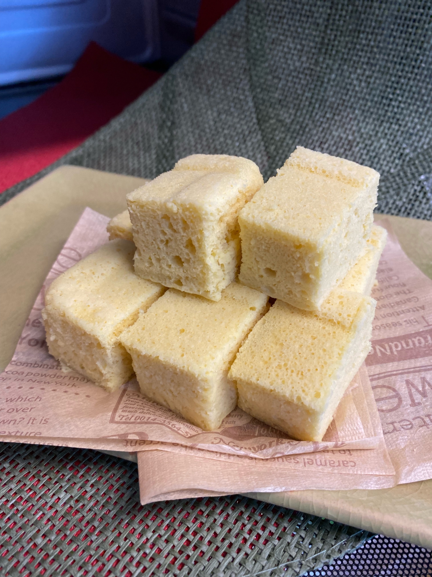 オリゴ糖入り❣️ヤ○ザキの北海道チーズ蒸しケーキ風