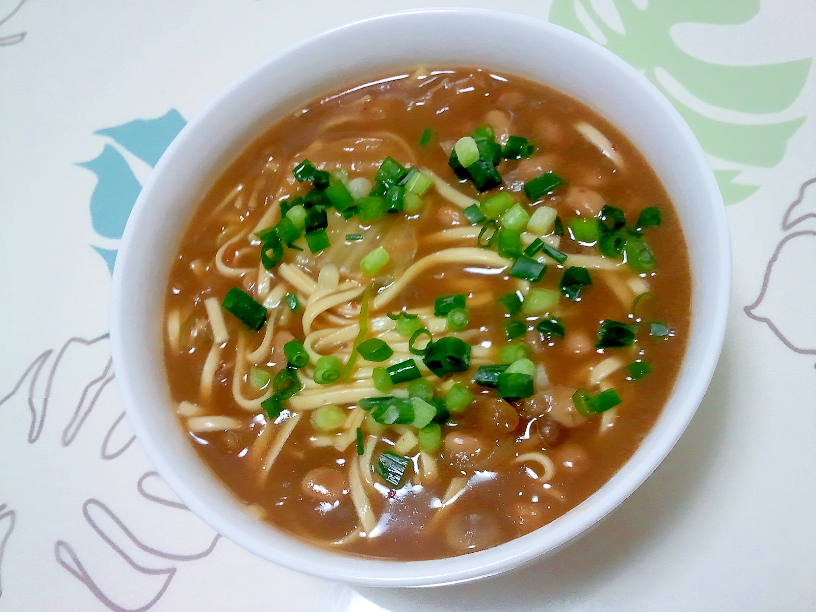 リメイク！キムチ納豆カレーうどん＋＋