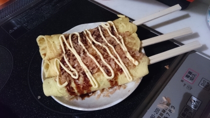 フライパンの両面焼きで。
とってもおいしくて好評でした！
簡単なのもいいですね♪