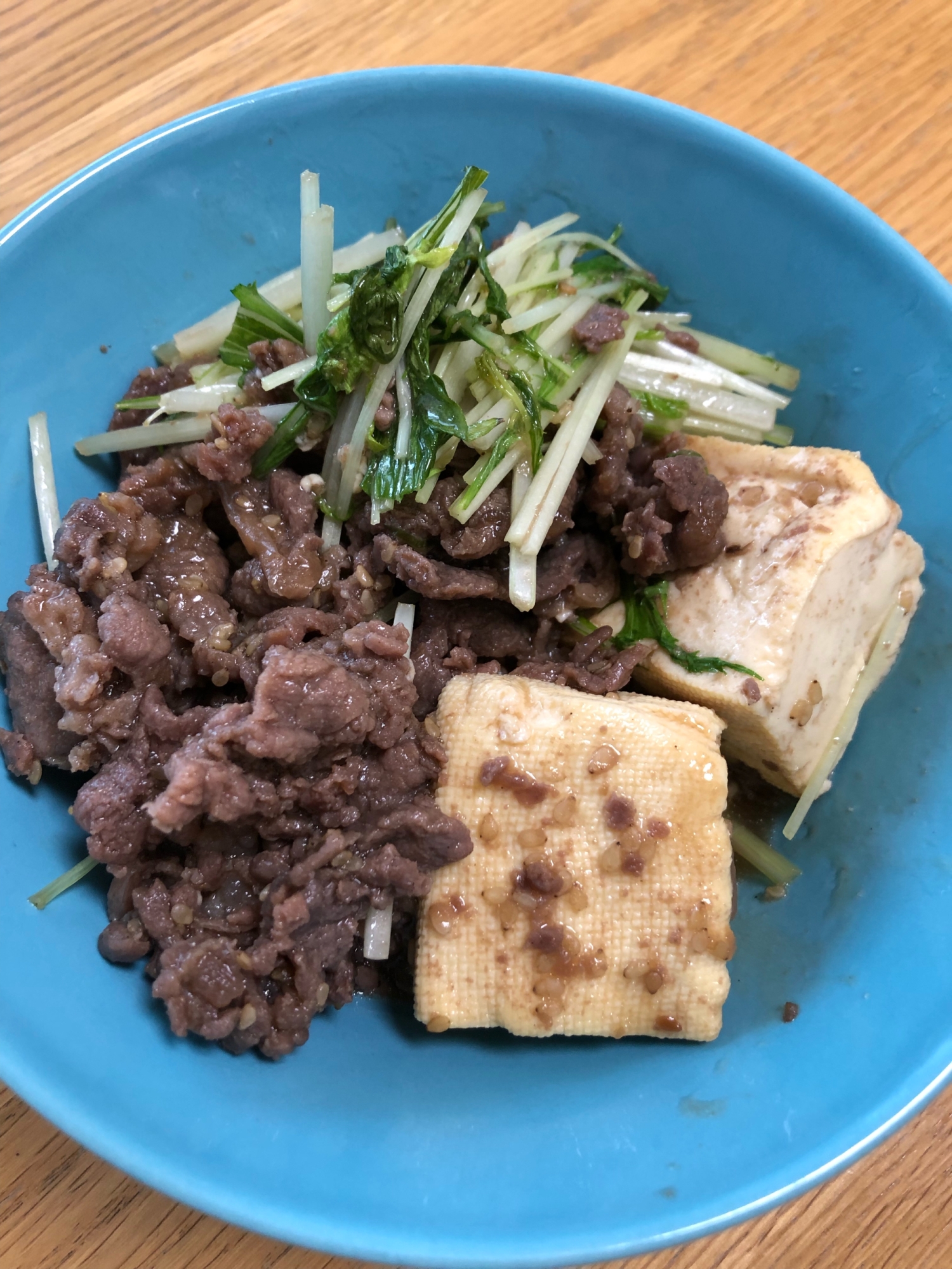 コストコのプルコギビーフなら 10分で肉豆腐 レシピ 作り方 By Momokota1222 楽天レシピ