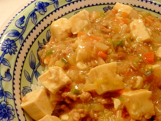 子供も食べられる辛くない野菜たっぷり麻婆豆腐