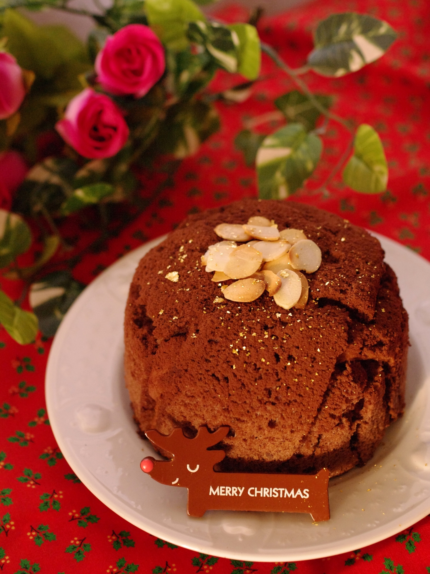 クリスマスの簡単 濃厚ガナッシュチョコケーキ レシピ 作り方 By めろんぱんママ めろんカフェ 楽天レシピ