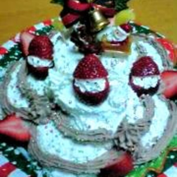 子供とデコクリスマスケーキ レシピ 作り方 By Bochieちゃん 楽天レシピ 子供とデコクリスマスケーキ レシピ 作り方 By Bochieちゃん 楽天レシピ