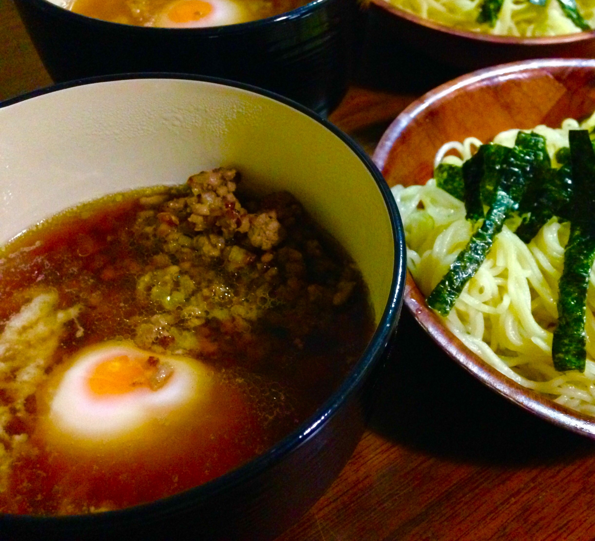 和風油つけ麺♪