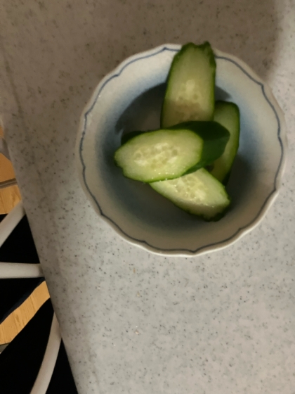 ➿きゅうりの白だし漬け➿