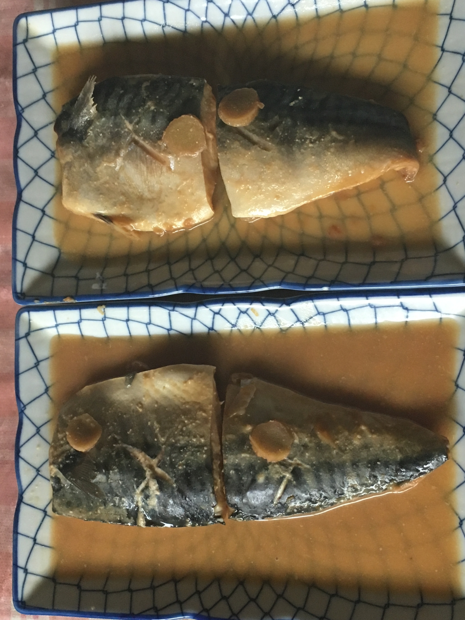 さば切り身ので味噌煮（低糖質）