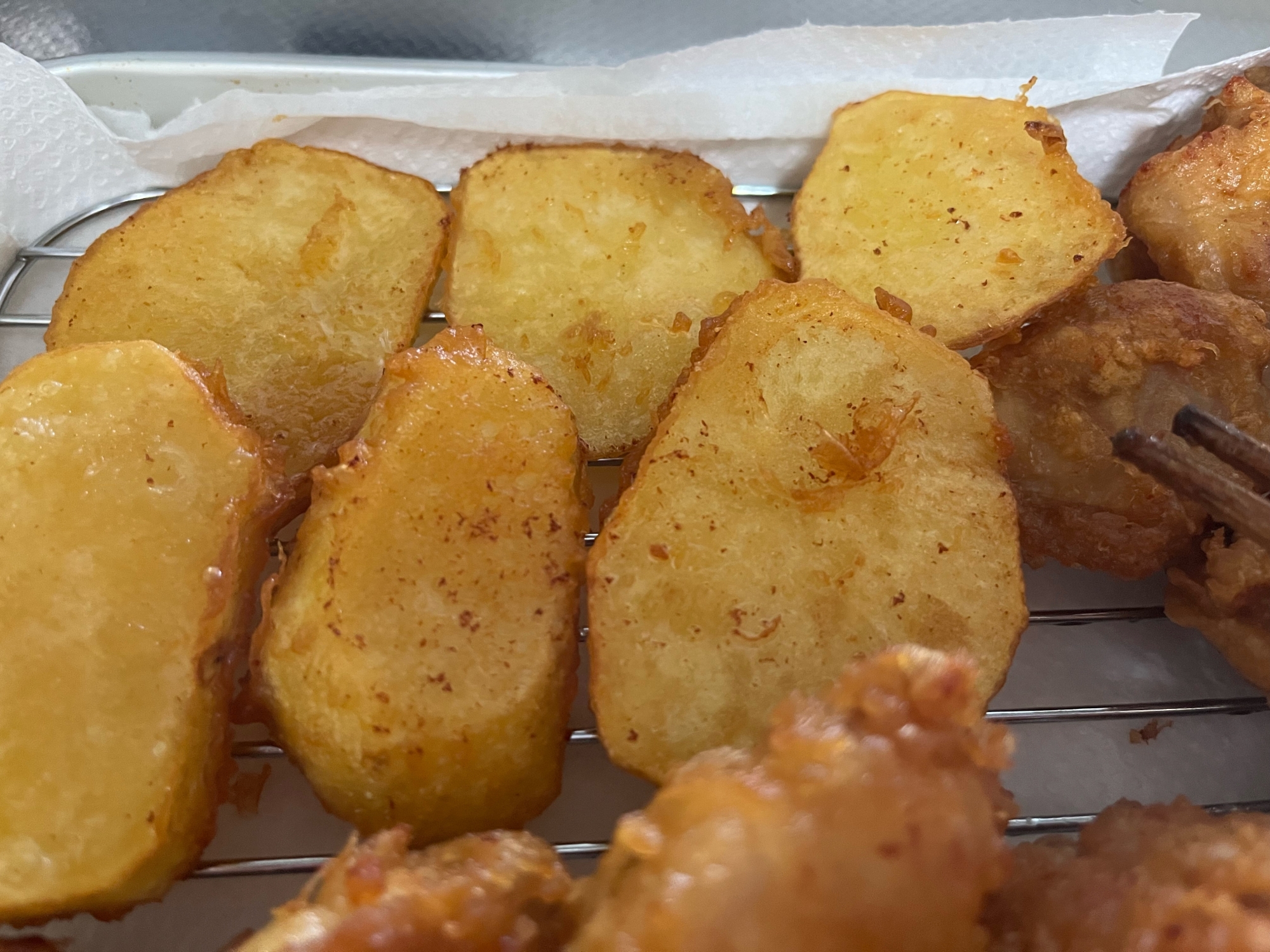 ご飯前のおつまみに♪じゃがいものから揚げ