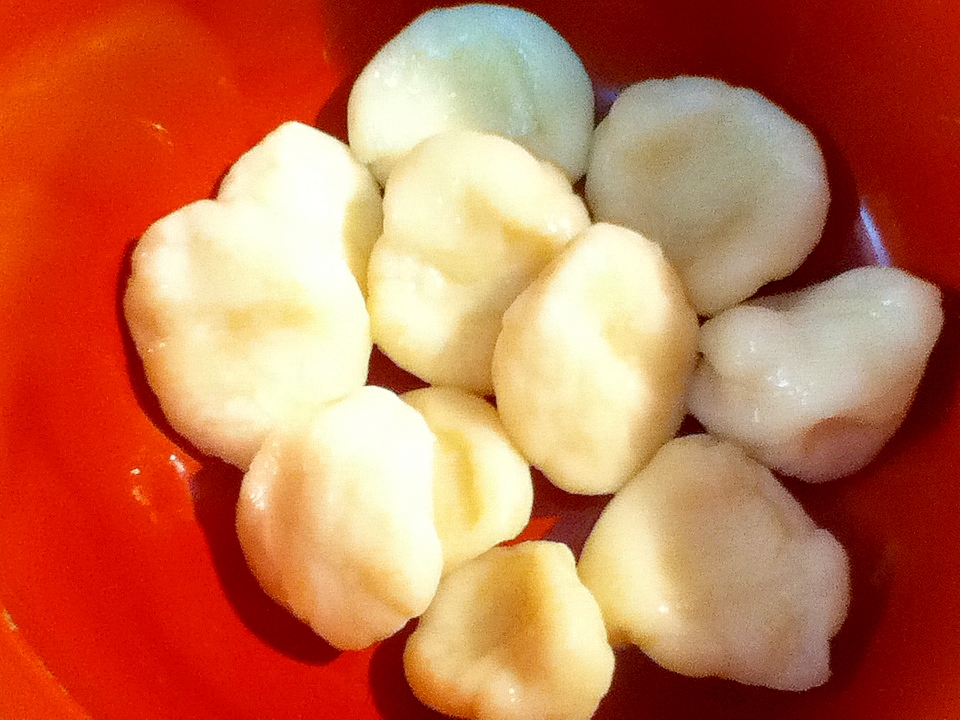 Hbで簡単 もちもち食感のすいとん レシピ 作り方 By 女美食ハンター 楽天レシピ