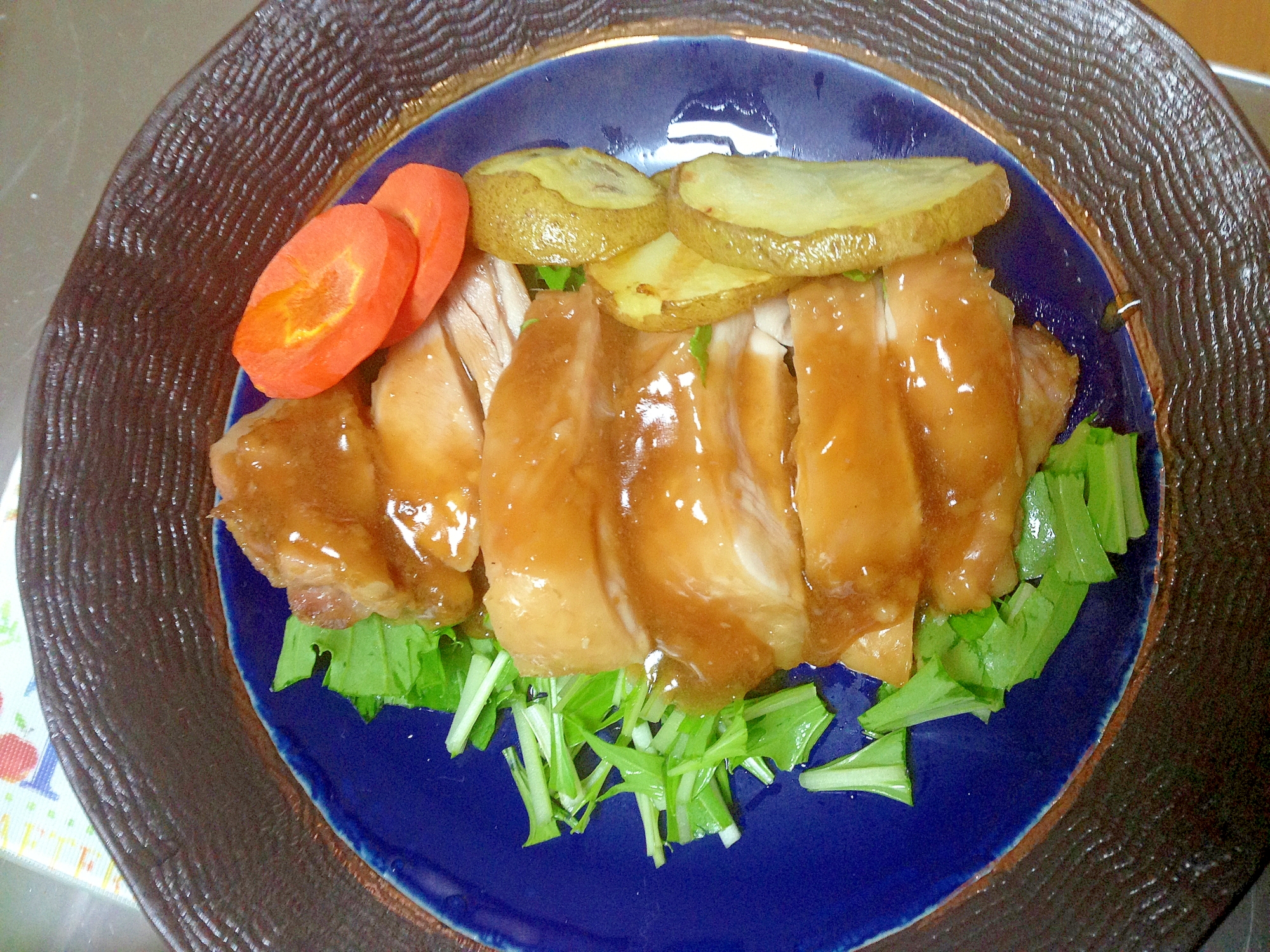 鶏の塩焼き甘辛ソース